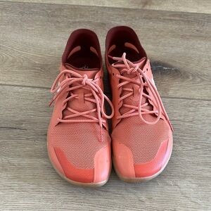 Vivo barefoot Women's Athletic Shoes in Coral Red